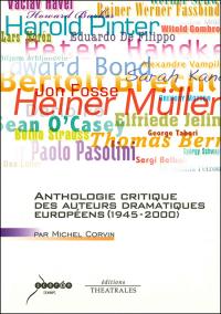Acheter le livre : Anthologie Critique des Auteurs Dramatiques Européens (1945 - librairie du spectacle