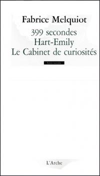 Acheter le livre : 399 secondes librairie du spectacle
