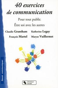 Acheter le livre : 40 exercices de communication librairie du spectacle