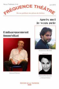 Acheter le livre : Embarquement immédiat librairie du spectacle