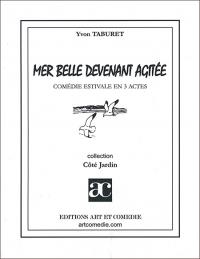 Mer belle devenant agitée
