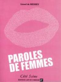 Acheter le livre : Paroles de femmes librairie du spectacle