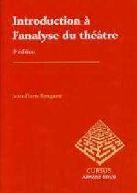 Acheter le livre : Introduction à l'analyse du théâtre librairie du spectacle
