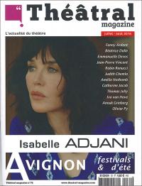 Acheter le livre : Théatral Magazine - Isabelle Adjani librairie du spectacle