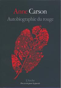 Acheter le livre : Autobiographie du rouge librairie du spectacle