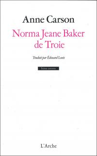 Acheter le livre : Norma Jeane Baker de Troie librairie du spectacle